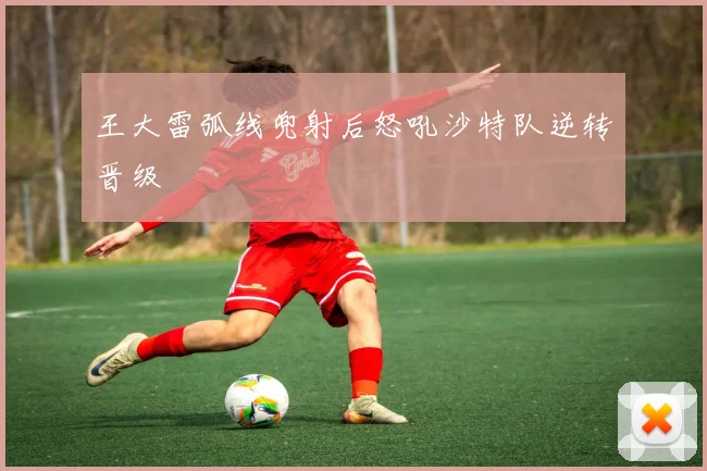 王大雷弧线兜射后怒吼沙特队逆转晋级