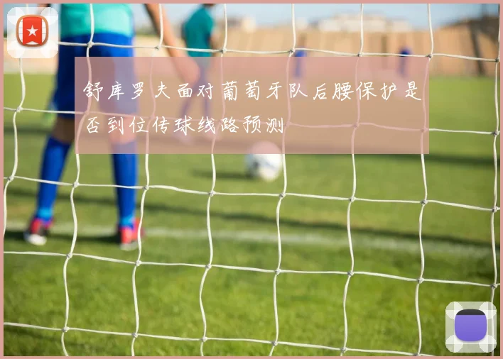 舒库罗夫面对葡萄牙队后腰保护是否到位传球线路预测