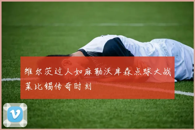 维尔茨过人如麻勒沃库森点球大战莱比锡传奇时刻